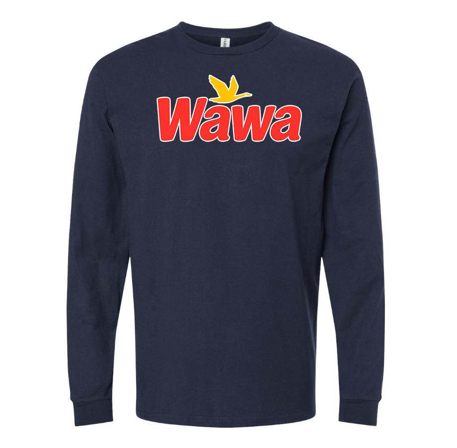 Men's Wawa Gas Station  Long Sleeve T-Shirt